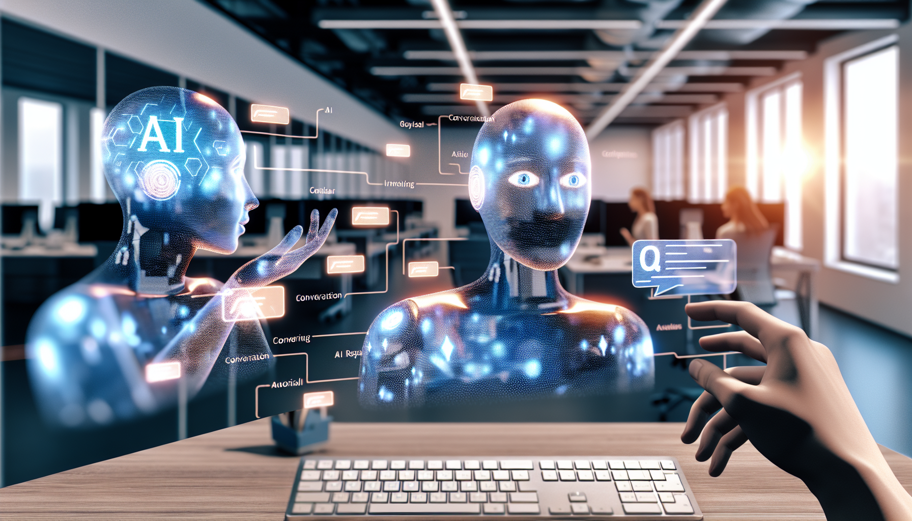 AI citations: How to get mentioned by AI assistants with citation building - AI-generated illustration for GEO