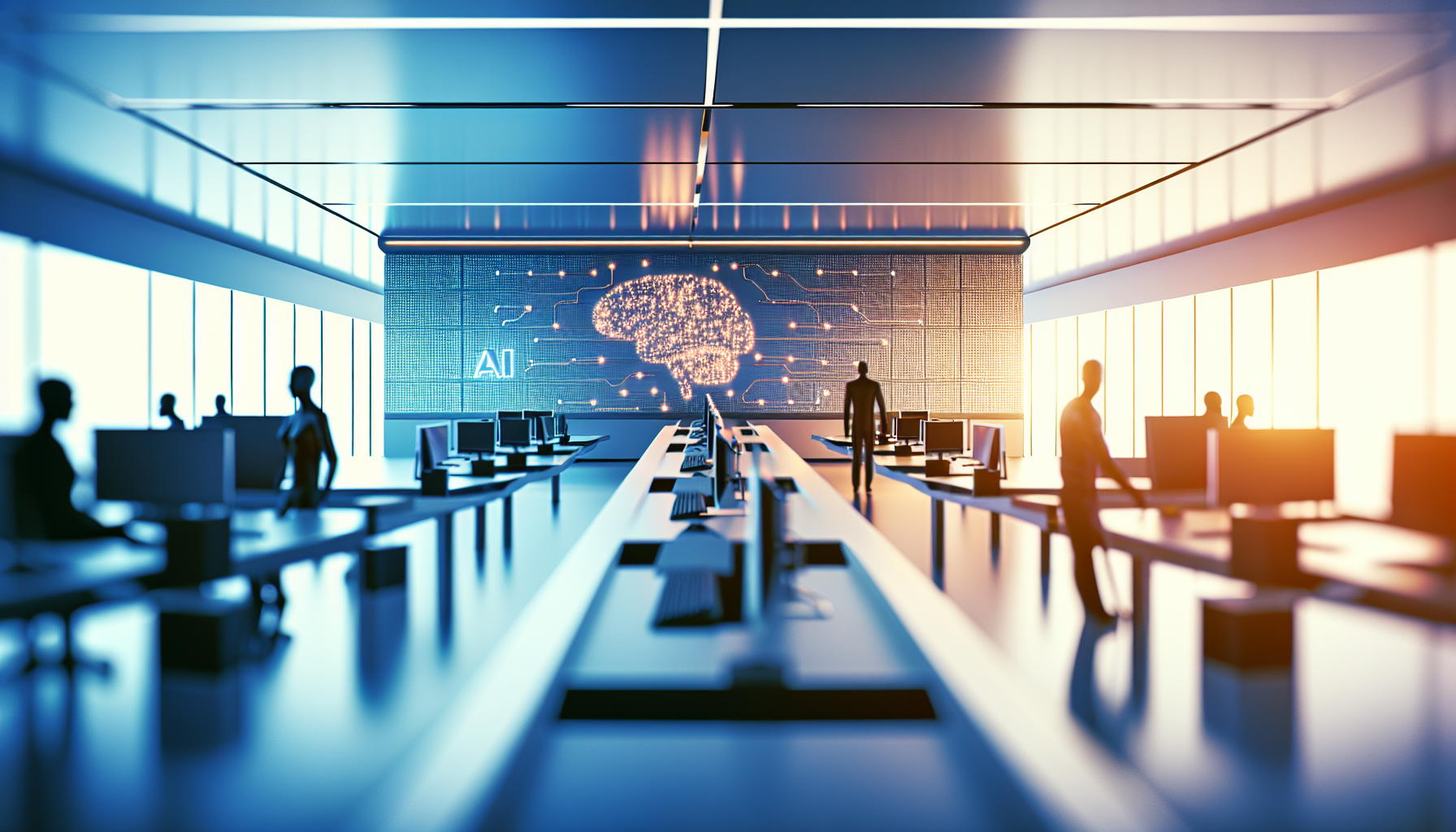 AI Content at Scale: How to Produce 100+ Articles Monthly Without Sacrificing Quality - AI-generated illustration for AI Marketing