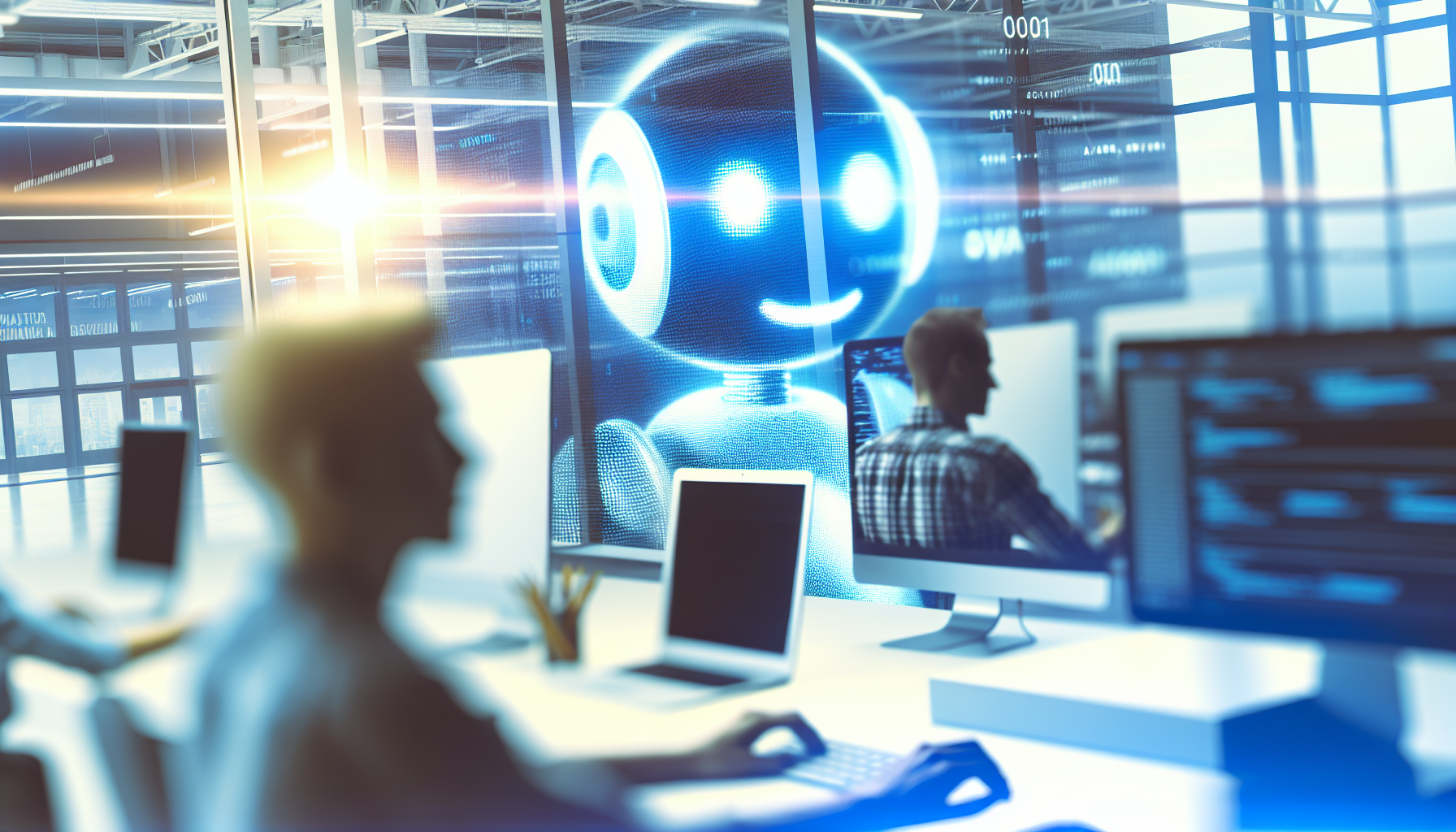 AI-first content strategy: how to win visibility in the AI era with GEO - AI-generated illustration for GEO