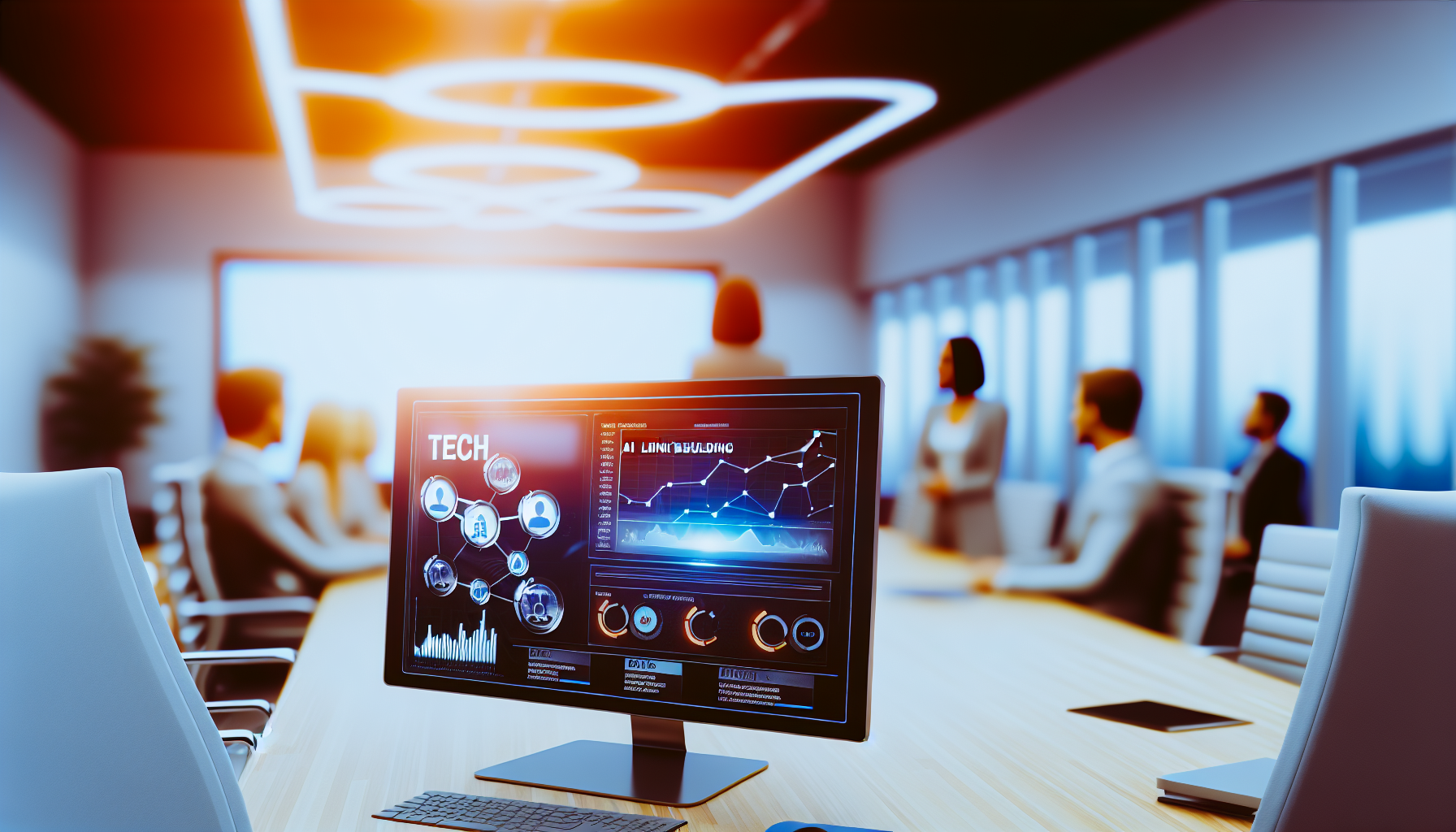 Automated Backlink Building: The Future of Link Building with AI and Backlink Automation - AI-generated illustration for SEO