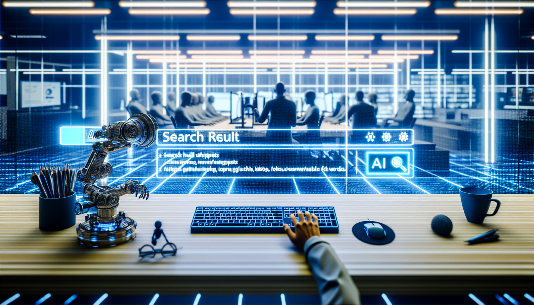 Google Search Generative Experience (SGE): Full Guide to Winning Visibility in Google AI Search - AI-generated illustration for GEO