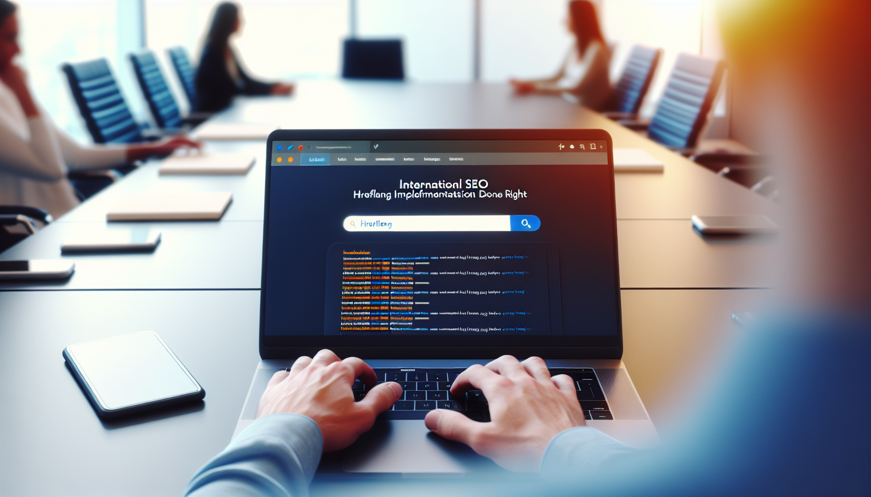 Hreflang implementation done right for international SEO - AI-generated illustration for Technical SEO