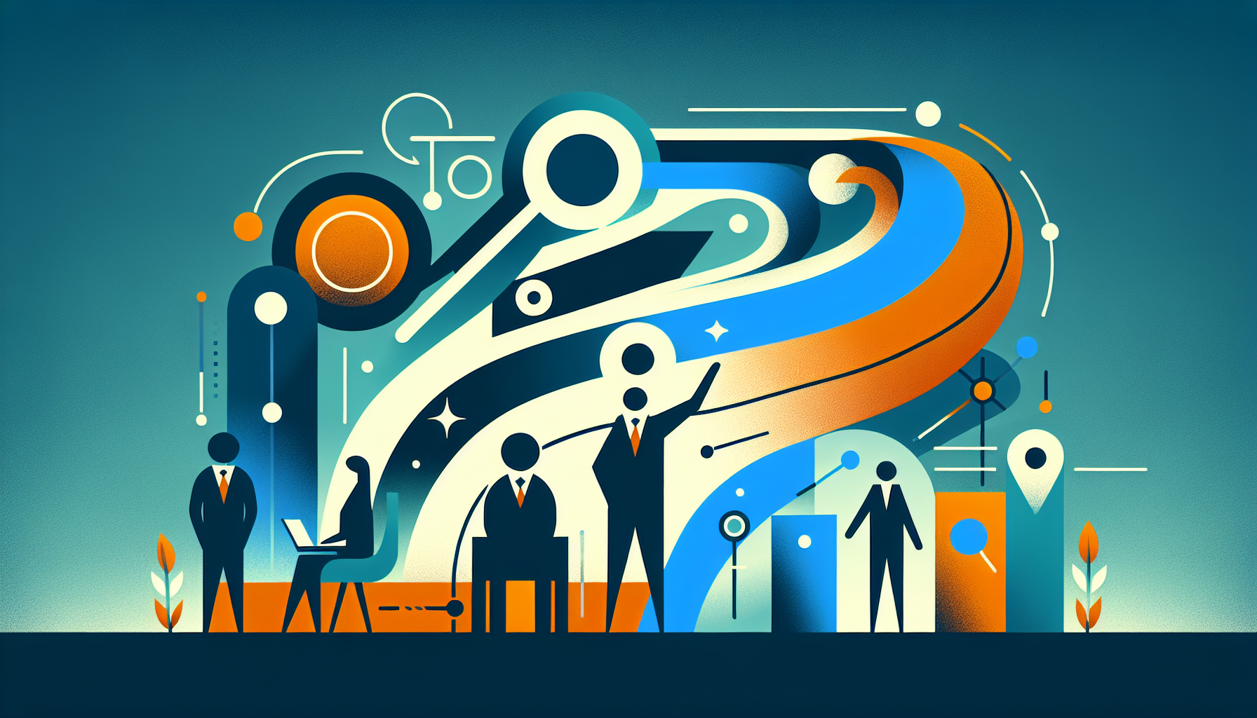 Long-Tail Keywords: The Secret to Easy Rankings (and Scalable AI Content) - AI-generated illustration for SEO