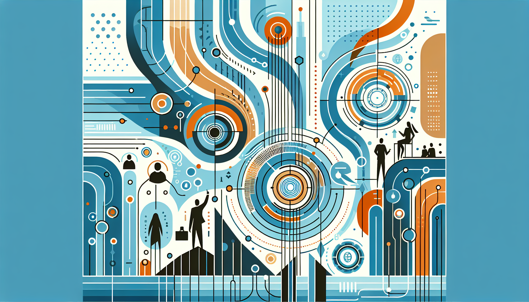 Multilingual SEO automation: How to rank in 6 languages without 6x the workload - AI-generated illustration for SEO