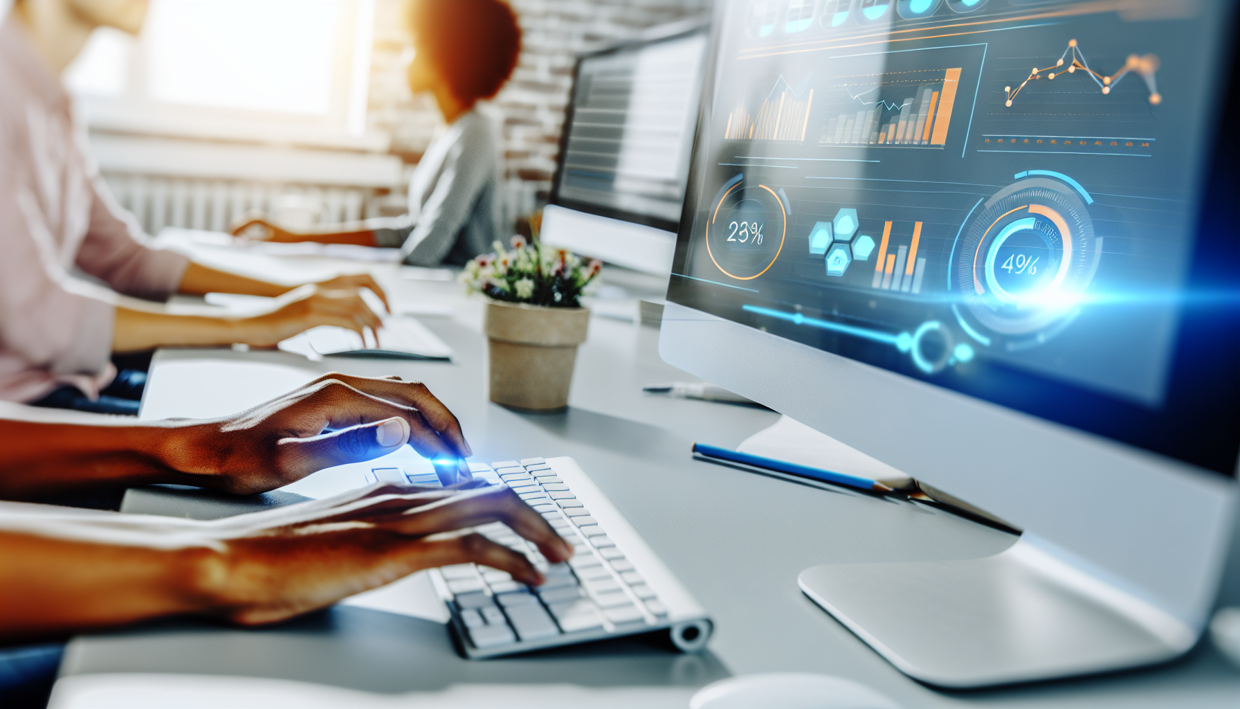 SEO content automation: the complete guide to scaling quality with AI - AI-generated illustration for SEO