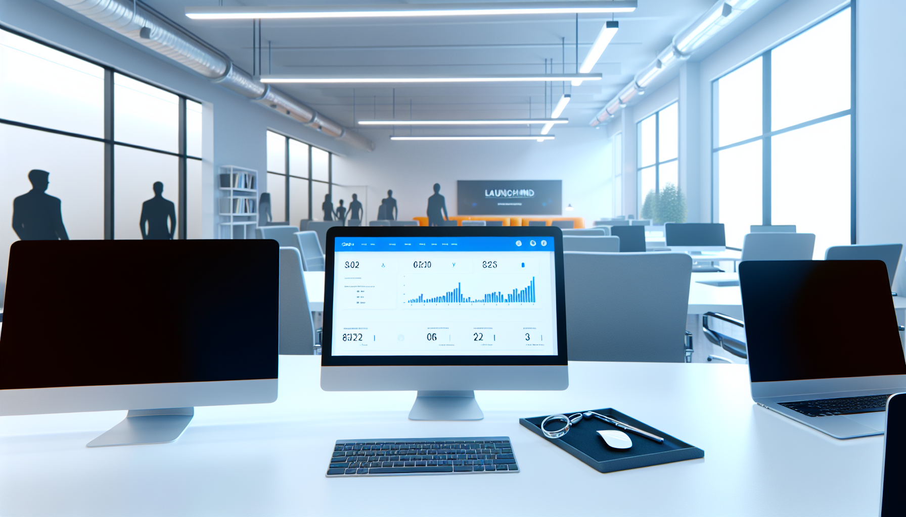 Startup SEO: growth marketing for new companies on limited budgets - AI-generated illustration for Industry SEO