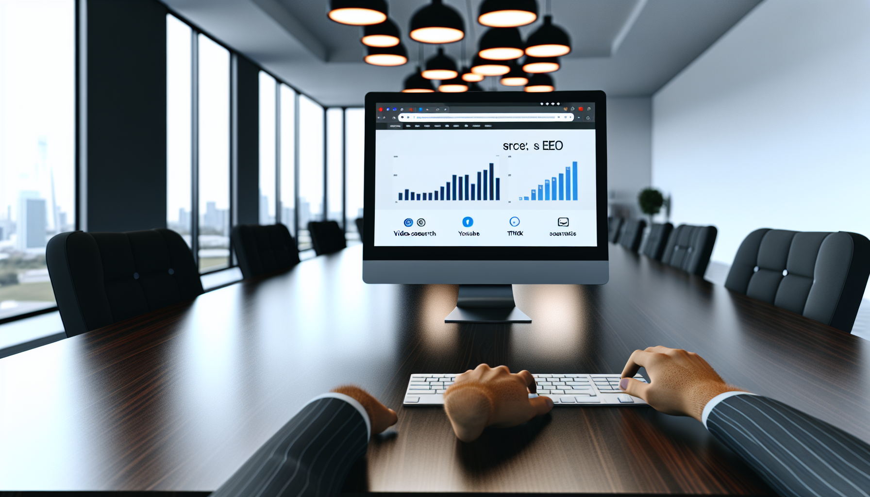 Video search optimization: YouTube SEO, TikTok search, and video discovery beyond Google - AI-generated illustration for Future Search